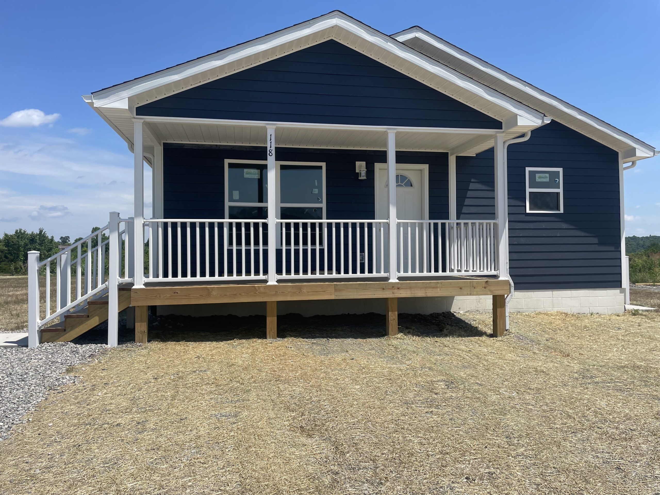 Brian's new home in the Blue Sky Subdivision (Perry County, KY).